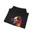 Steve Jobs Neon Dream Hoodie in Navy, Size S, Unisex regular fit