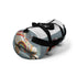 Colorful stripe roller skate duffel for accessories, AOP lovers.