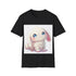 Cinnamoroll Chubby Dog Tee in Charcoal Cotton Crew Neck Regular Fit