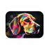Beagle Love Bath Mat featuring heartwarming Beagle design for bathroom.