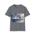 Dark gray Executor Star Destroyer tshirt for Galactic Empire fans.