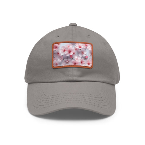 Cherry Blossom Dreams 3D Seamless White Baseball Cap Cotton Hat