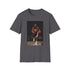 Artistic charcoal Lakers tee featuring Kobe Bryant's iconic number 24 graphic