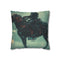 Robotic Centaur in Data Storm Double-Sided Square Cushion Cover