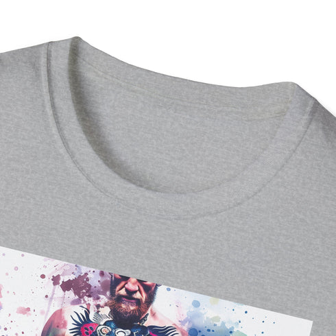 The Notorious Unleashed: A Watercolor Tribute to McGregors Fury