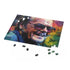 Jack Nicholson jigsaw puzzle featuring iconic actor for film buffs.