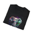 Charcoal Gentle Giant Elephant T-shirt with detailed wildlife graphic