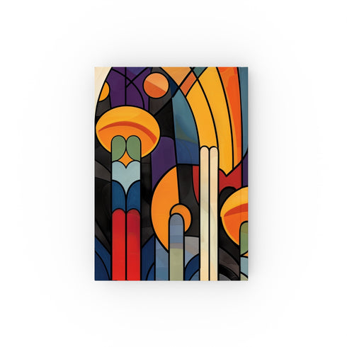 Deco Delight Geometric Pattern Journal | High-Quality Material, Stylish Design | Perfect Gift for Artistic Inspiration | Shop Now!