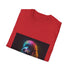 Poodle Playtime T Shirt in Charcoal Watercolor for Men and Women.