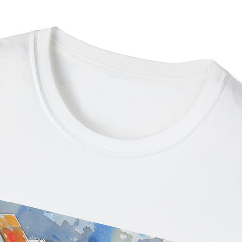 Galactic XWing Adventure Tee in Charcoal, Mens/Womens Cotton Summer Pick.