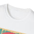 Palm Paradise Sunset Escape T-Shirt in Charcoal, Size Small