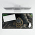 Tree Roots Growing into Clock Gears Gaming XXL Extended Desk Mat
