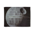 Death Star LEGO Power Blanket with iconic Star Wars design.