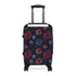 Sparkling Suitcase: Festive Fireworks Pattern