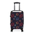 Sparkling Suitcase: Festive Fireworks Pattern