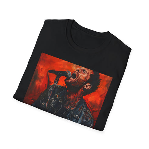 Maroon 5 energy portrait tee in charcoal, men's S.