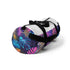 Neon tropic palm tree small duffel bag for beach getaways.
