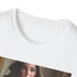 Charcoal cotton T-shirt with a regal portrait of Kate Middleton