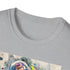 Charcoal cotton crew neck T-shirt with Buzz Lightyear graphic