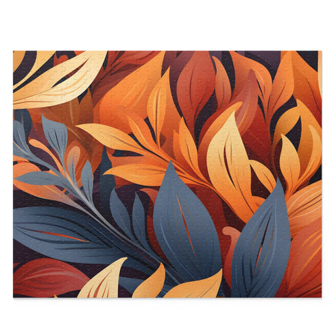 Colorful Autumn Foliage Jigsaw Puzzle - 10"x 8" (120 pcs)