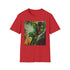 Emerald Green Lantern portrait T-shirt featuring vivid DTG print and soft cotton
