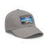 Galapagos Explorer Baseball Cap, White with Light Brown Patch