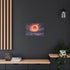 Solar Storm Erupting over Frozen Jungle Stretched Canvas Wall Art