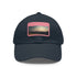 Desert Dreamer Full Moon Baseball Cap in white with rectangle patch