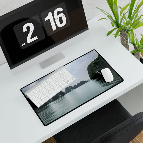 Ha Long Bay Emerald Limestone Islands XXL Extended Desk Mat - View 7 | Prints With Passion