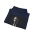 Tom Hardy portrait watercolor hoodie in navy, size S.