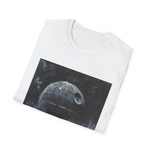 Star Wars Death Star Charcoal T-Shirt Regular Fit Unisex Men Women
