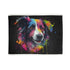 Collie Love Spell Blanket: Heartwarming loyalty woven in every thread.