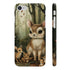 Whimsical forest creatures design iPhone 7/8 Plus glossy phone case slim.