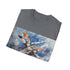 Galactic XWing Adventure Tee in Charcoal cotton. Men's size Small.