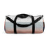 Mountain landscape minimalist duffel bag for outdoor adventurers.