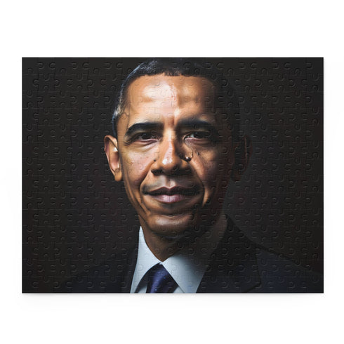 Barack Obama presidency jigsaw puzzle, challenging and inspiring.