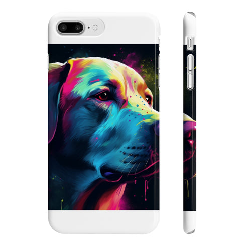 Labrador Spirit Glossy Phone Case for iPhone 7 Plus and 8 Plus