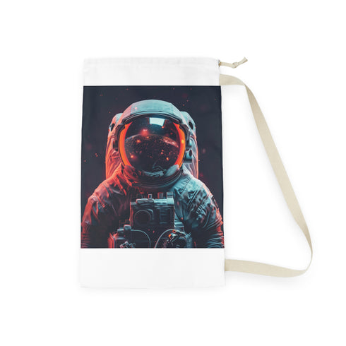 Space-themed Astro Laundry Bag for cosmic laundry adventures, durable design with ample space for clothes