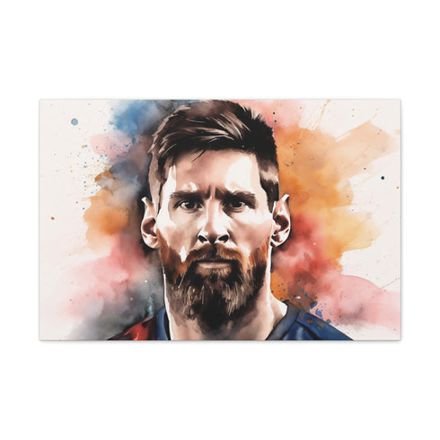 Lionel Messi Canvas: Messi Store Exclusive | Canvas | Art & Wall Decor, Canvas, Fall Picks, Hanging Hardware, Home & Living, Indoor, Top Spring Products, Valentines Day promotion | Prints with Passion