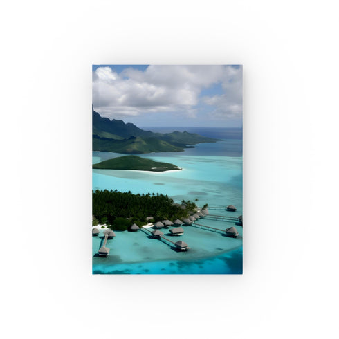 Capture island paradise with Bora Bora Bliss Journal - perfect for travel memories and daydreams of an idyllic escape! High-quality, versatile, and stylish. Makes a great gift. Shop now!