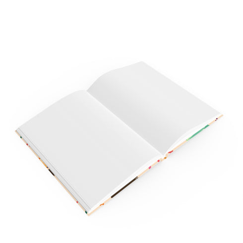 Sweet Dreams Ice Cream Lover's Journal - Colorful sprinkles cover, high-quality material, perfect for all seasons. Great gift!