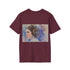 Princess Leia watercolor tee in charcoal, regular fit, crew neck t-shirt.
