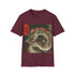 Legendary Japanese Dragon TShirt in Charcoal, size S. Cotton with fierce design.