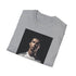 Charcoal unisex crew neck tee featuring Cristiano Ronaldo dynamic action graphic