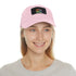 Caesar Neon Dream Baseball Cap White / Light Brown Rectangle Unisex