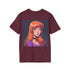 Daphne Scooby-Doo Charcoal Crew Neck Tee - Cotton Graphic T-shirt