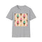 Sweet Indulgence Charcoal T-Shirt with Ice Cream Cone Sprinkles Pattern