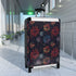 Sparkling Suitcase: Festive Fireworks Pattern