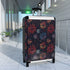 Sparkling Suitcase: Festive Fireworks Pattern