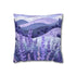 Lavender Fields Pillow Case - Tranquil floral design for peaceful sleep, soft lavender florets